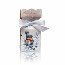 Mýdlo 90g Krásné Vánoce ptáček