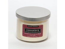 CINNAMON & POMEGRANATE - tříknotová svíčka